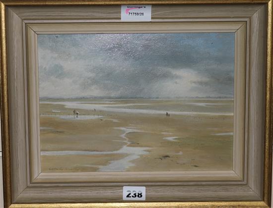 Lisbeth Liveston, Low tide on the Solway, 21 x 28 cms